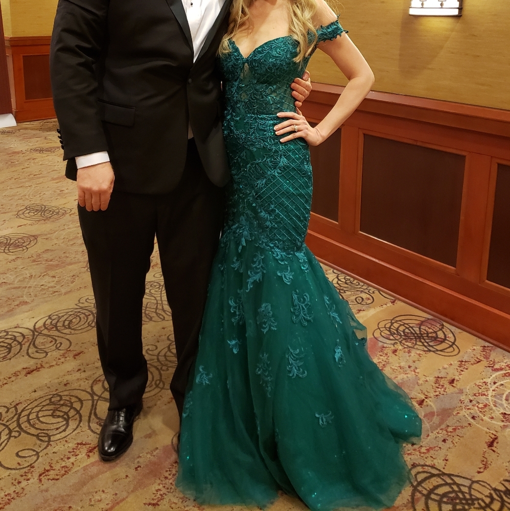 Mermaid Style Prom, Pageant, Formal Gown